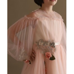 Girls' Off-Shoulder Chiffon Simon Dress