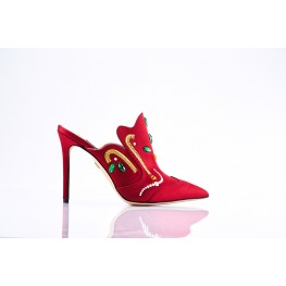 Luluah Ruby Red Shoes