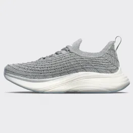 Unisex TechLoom Zipline Metallic Silver - White