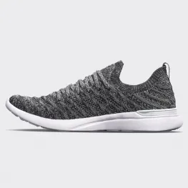 Unisex TechLoom Wave Metallic Black-White-Melange