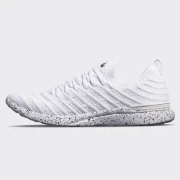 Unisex TechLoom Wave White - Grey - Speckle