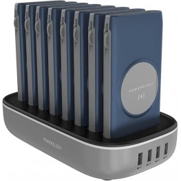 POWEROLOGY 8 IN 1 WIRELESS POWER STATION 10000MA